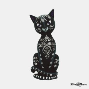 Spiritizmo Seansų Katė Mistika 28cm Statulėlė Ouija Cat +
